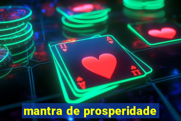 mantra de prosperidade